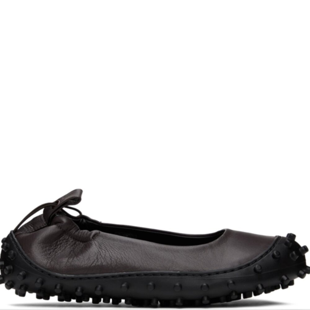 SUNNEI Gray 1000CHIODI Ballerina Flats